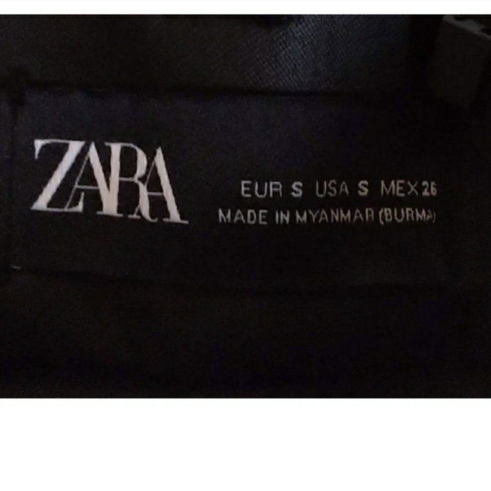 NWT Zara Coated High-Waisted Legging - Picture 10 of 13
